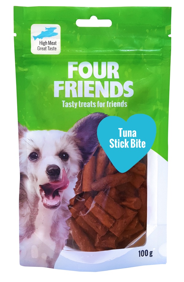 Four Friends Hund Tuna Stick Bite 100 g