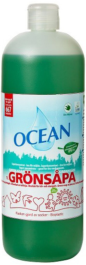 Ocean Grönsåpa 1 Liter