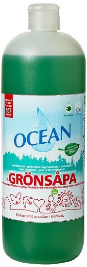 Ocean Grönsåpa 1 Liter