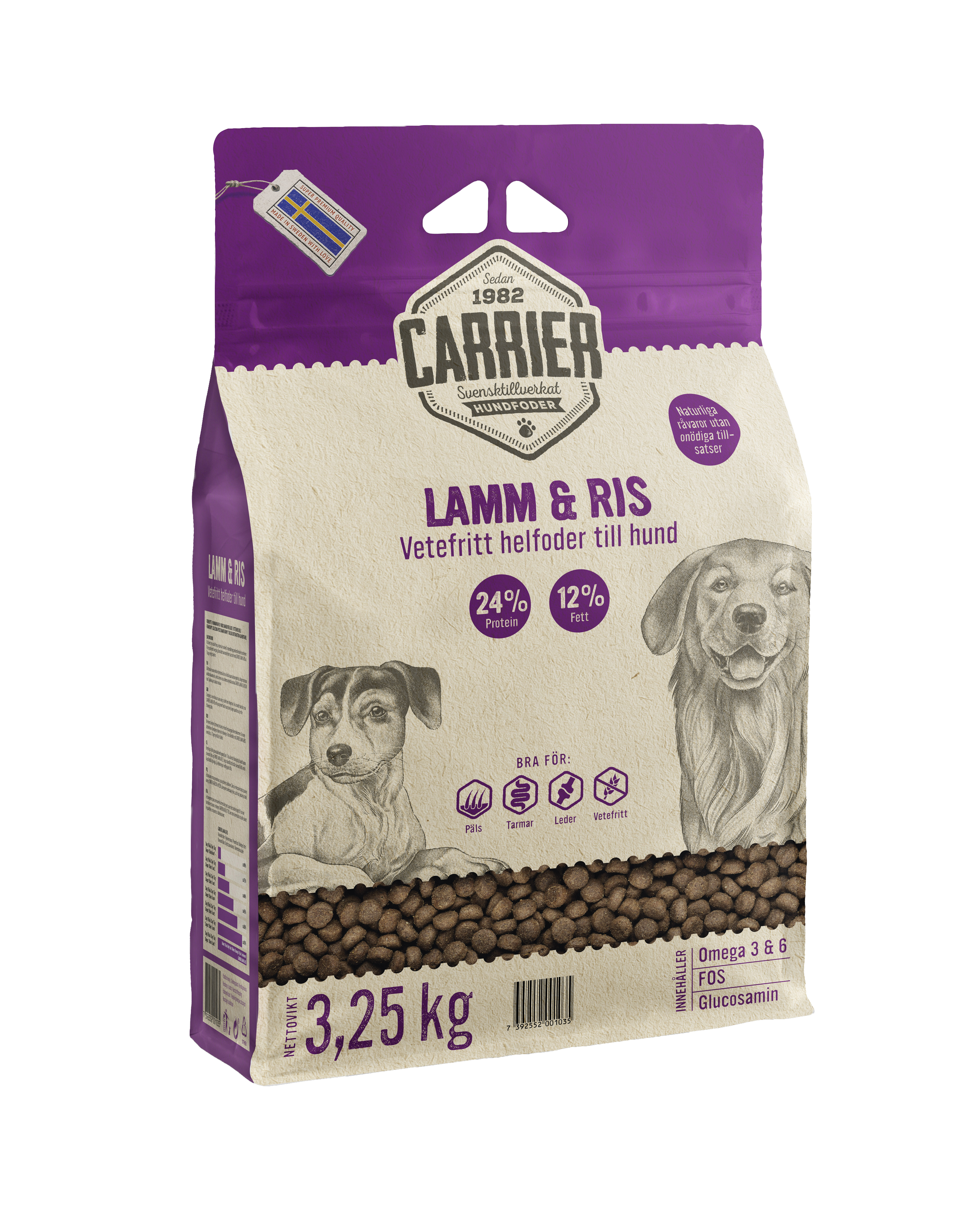 Carrier Lamm & Ris - 3,25 KG