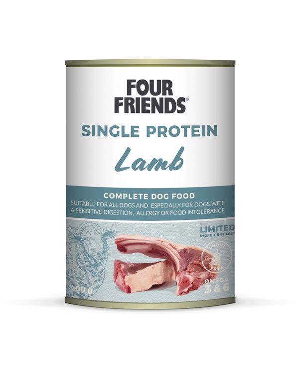 Four Friends Single Protein - 400 G, LAMB