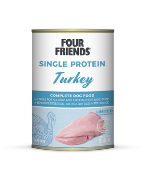 Four Friends Single Protein - 400 G, TURKEY