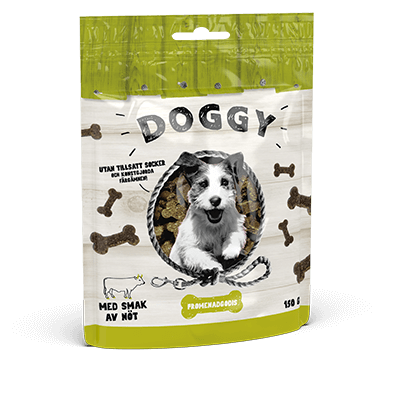 Doggy Promenadgodis nöt 150 gram