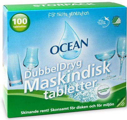 Ocean Maskindisktabletter 100-pack