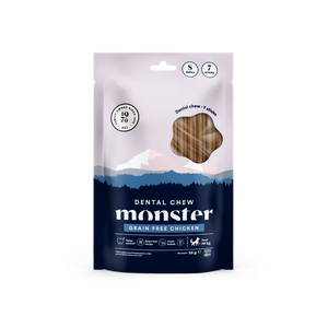 Monster Dog Dental Chew GF Chicken - S, 7-pack
