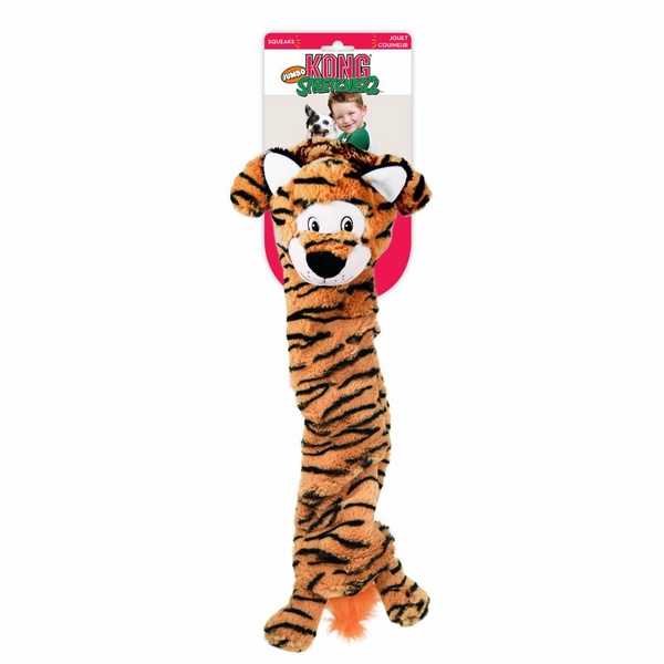KONG Leksak Stretchezz Tiger Orange
