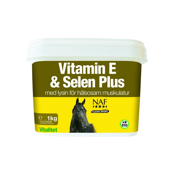 Naf Vitamin-E, Lysin & Selen Pulver 1 kg