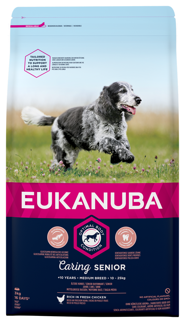 Eukanuba Caring Senior Medium 3 kg