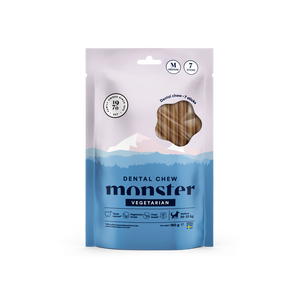 Monster Dog Dental Chew Veg. - M, 7-pack