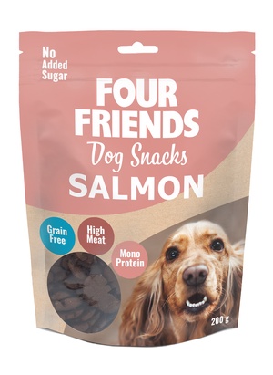 Four Friends Snacks - 200 G, Salmon