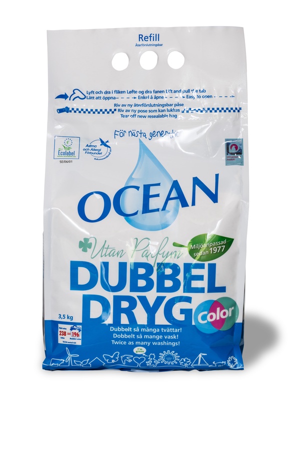 Ocean Dubbeldryg - 3,5 KG, OPARFYMERAD