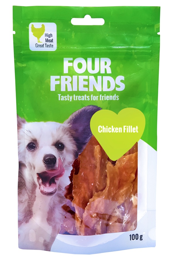 Four Friends Hund Chicken Fillet 100 g