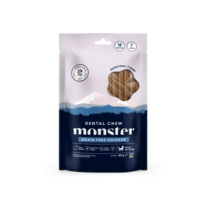 Monster Dog Dental Chew GF Chicken - M, 7-pack