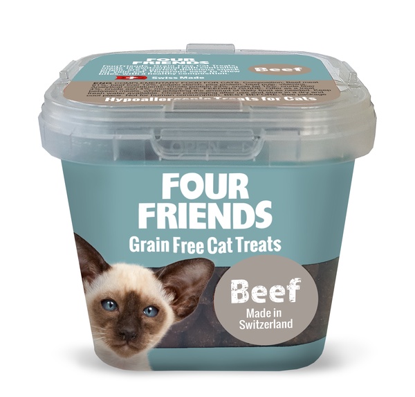 Four Friends Cat Treats Beef 100 g