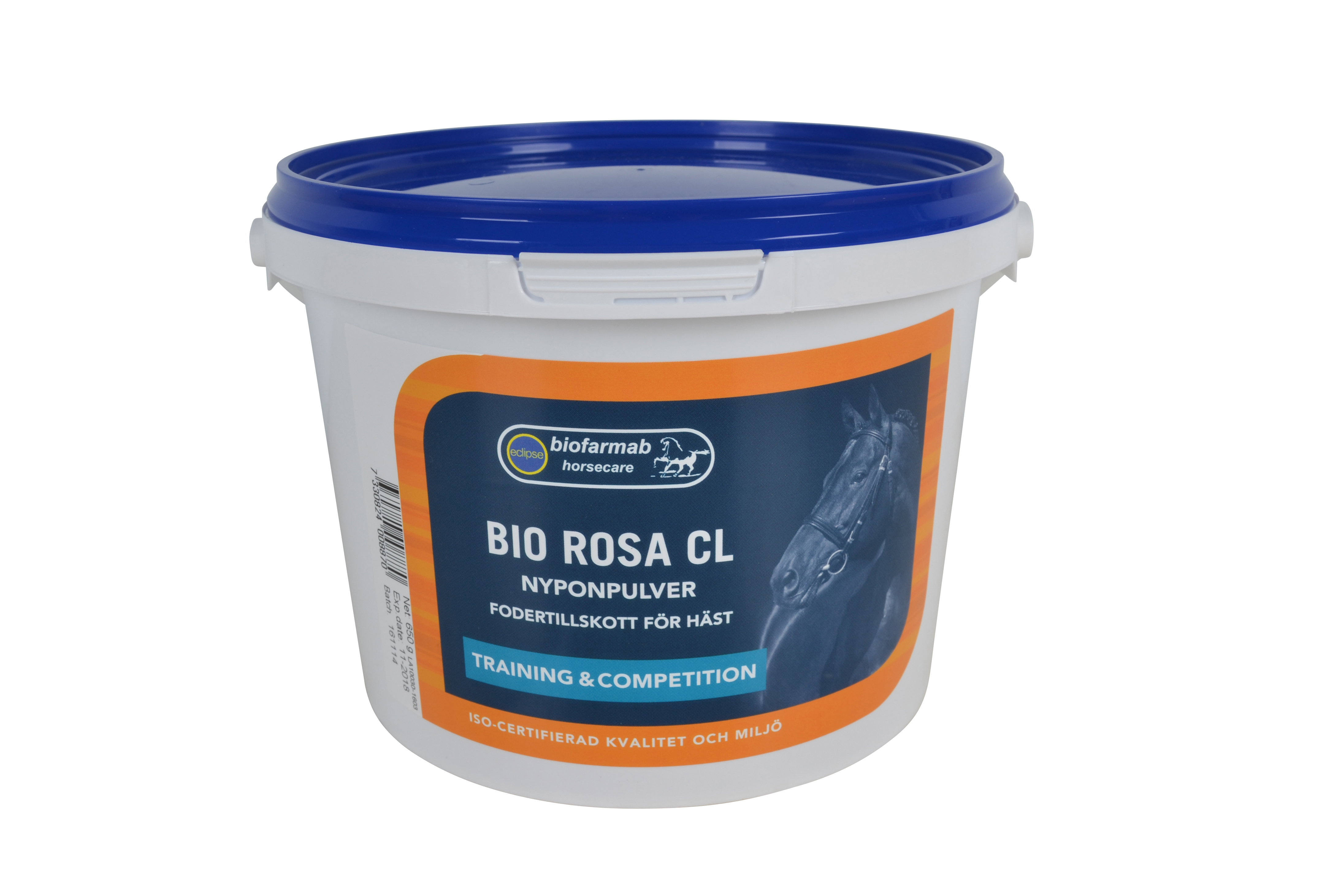 Biofarmab Bio Rosa CL Nyponpulver - 650 g