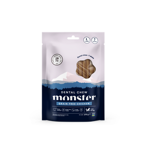 Monster Dog Dental Chew GF Chicken - L, 7-pack