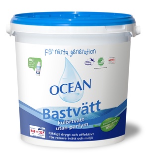 Ocean Bastvätt hink - 6,2 KG, OPARFYMERAD