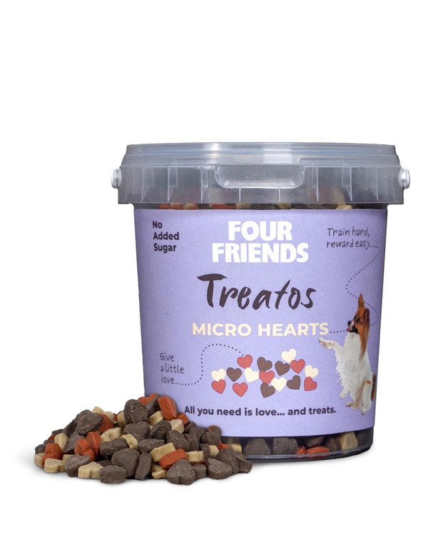 Four Friends Tretos Micro Hearts 500 g