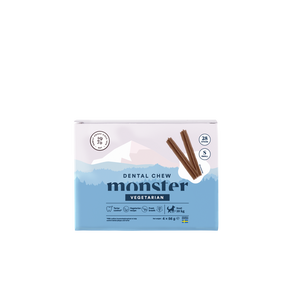 Monster Dog Dental Chew Veg. - S, 28-pack